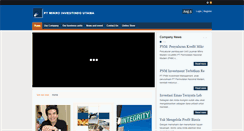 Desktop Screenshot of mikroinvestindo.com